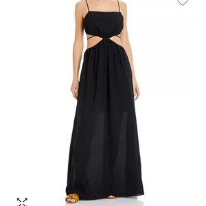 Jonathan Simkhai black long maxi dress